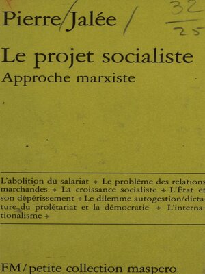 cover image of Le Projet socialiste